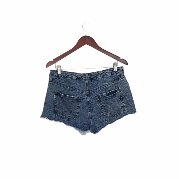 WILD FABLE Hi-rise Button Fly Distressed Jeans - Picture 2 of 6